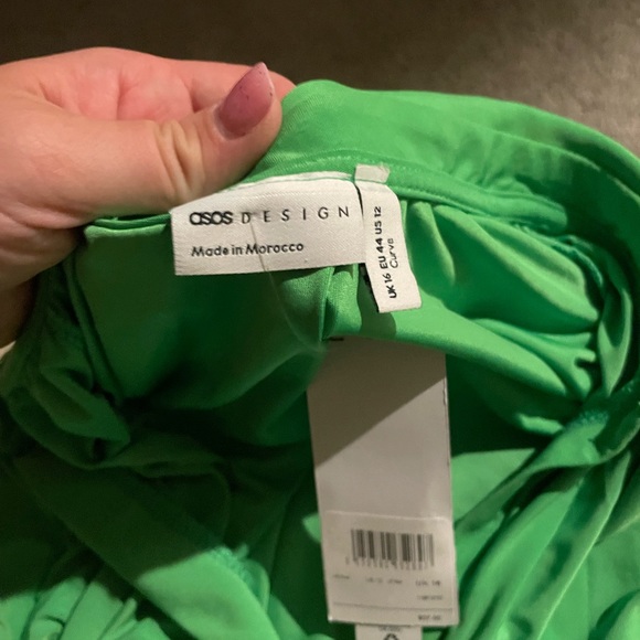 ASOS Shirred button up Top - Picture 3 of 4